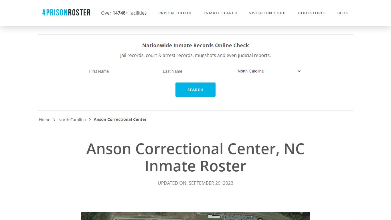 Anson Correctional Center, NC Inmate Roster - Prisonroster